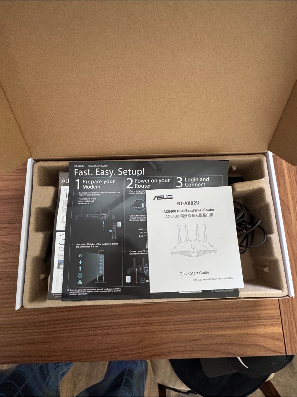 ASUS RT-AX82U (AX5400) Dual Band WiFi 6 Extendable Gaming Router - Picture 3 of 5